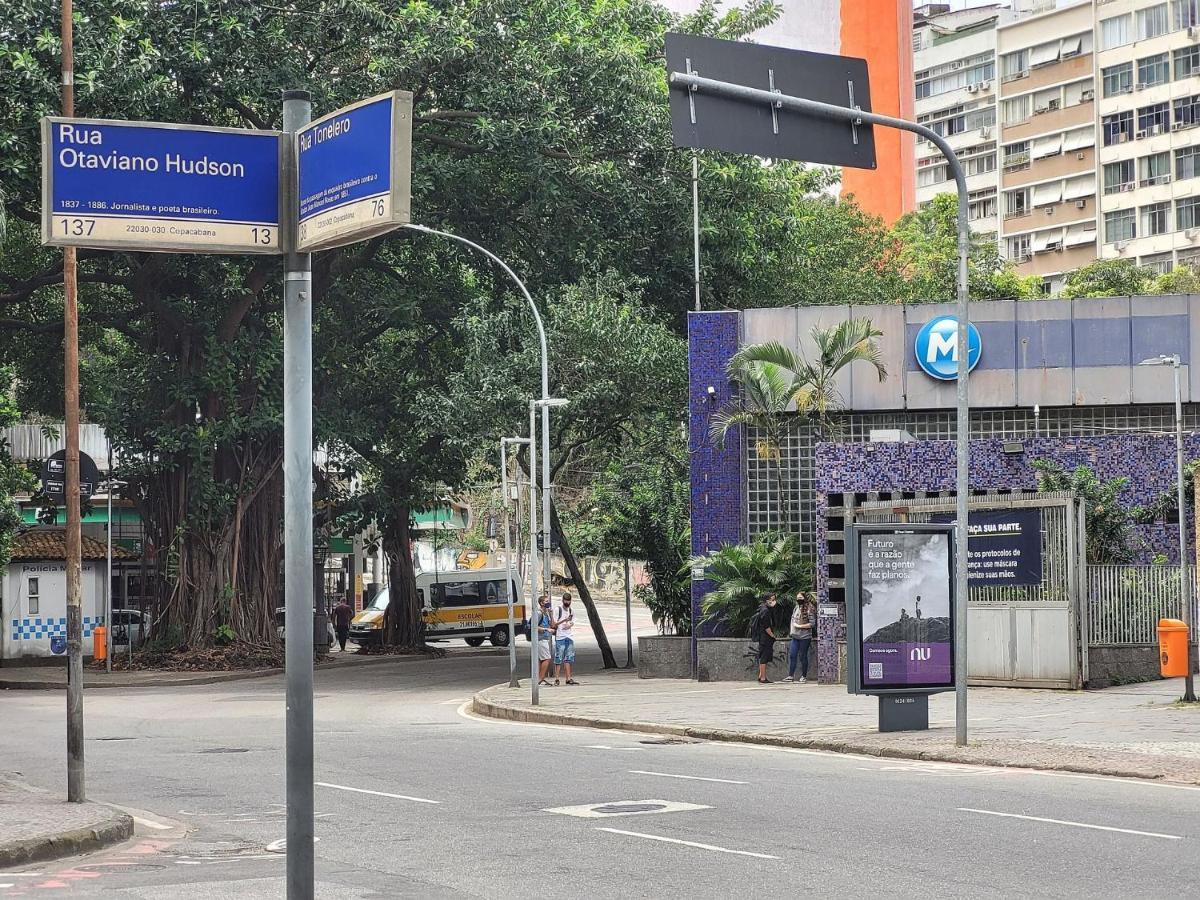 Voyagevip - Copacabana 03 Quartos Proximo Ao Metro Rio de Janeiro Exterior foto
